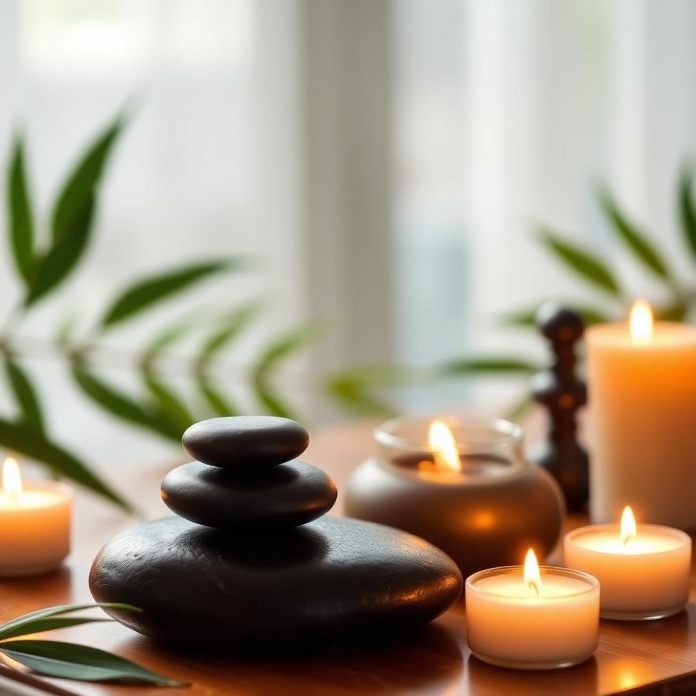 Espacio de terapia y relajación del consultorio